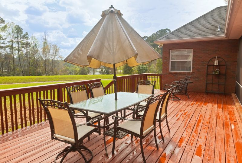Redwood Deck Installation