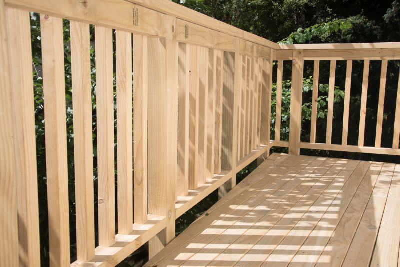 Products For Redwood Deck Installations in use