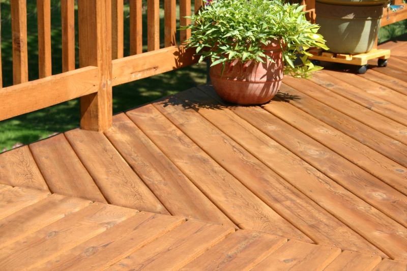 Redwood Deck Installation